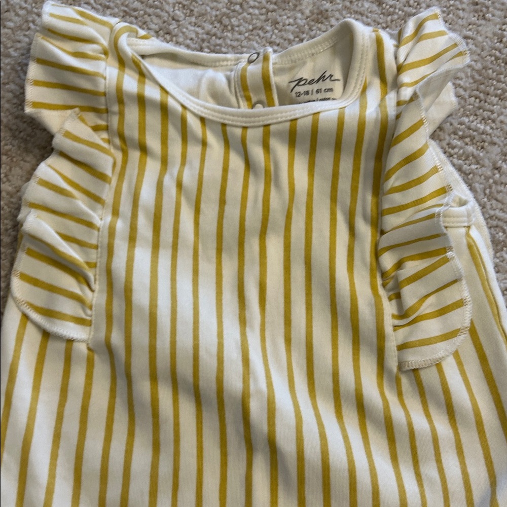 Pehr brand organic cotton baby girl romper - Picture 2 of 3